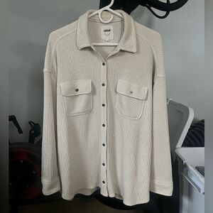 Aerie Waffle Shirt - Barely Worn
